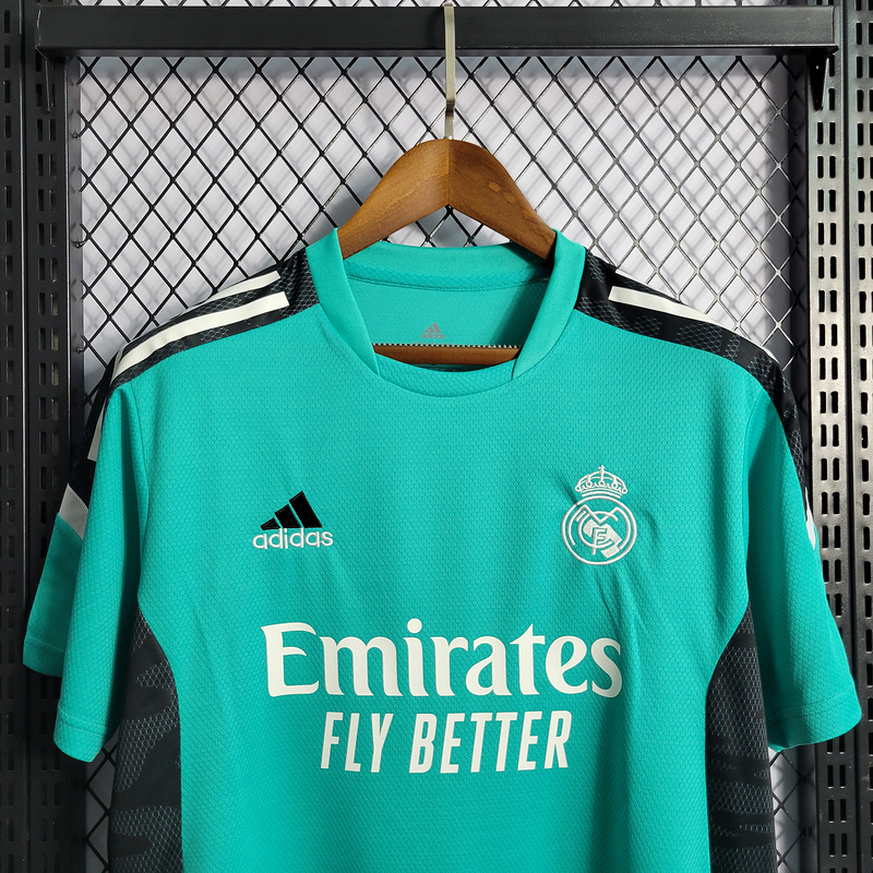 2022-23 Real Madrid Training Suit Green