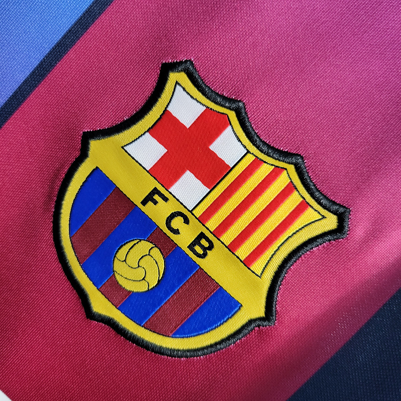 Retro  2021-22 Barcelona Training Vest  PEDRI PIQUE DEMBELE MEMPHIS F.DE JONG