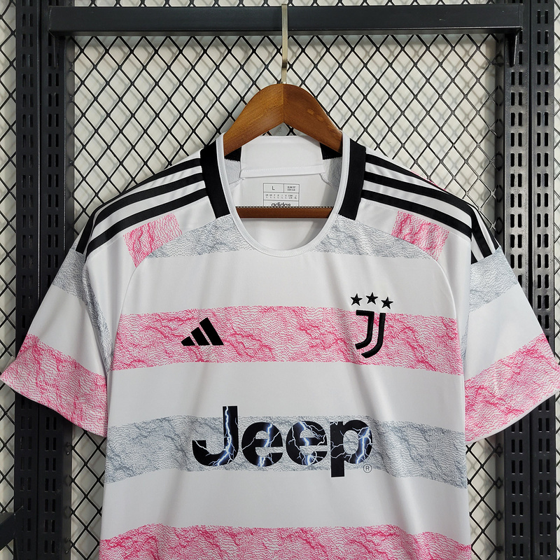 2023-24 Juventus away CHIESA VLAHOVIC POGBA KOSTIC Football jersey