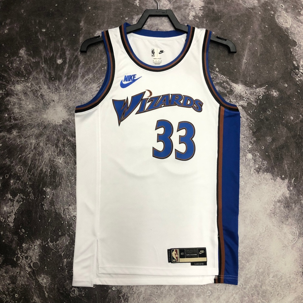23 Season Washington Wizards MN Retro 33 Kuzma