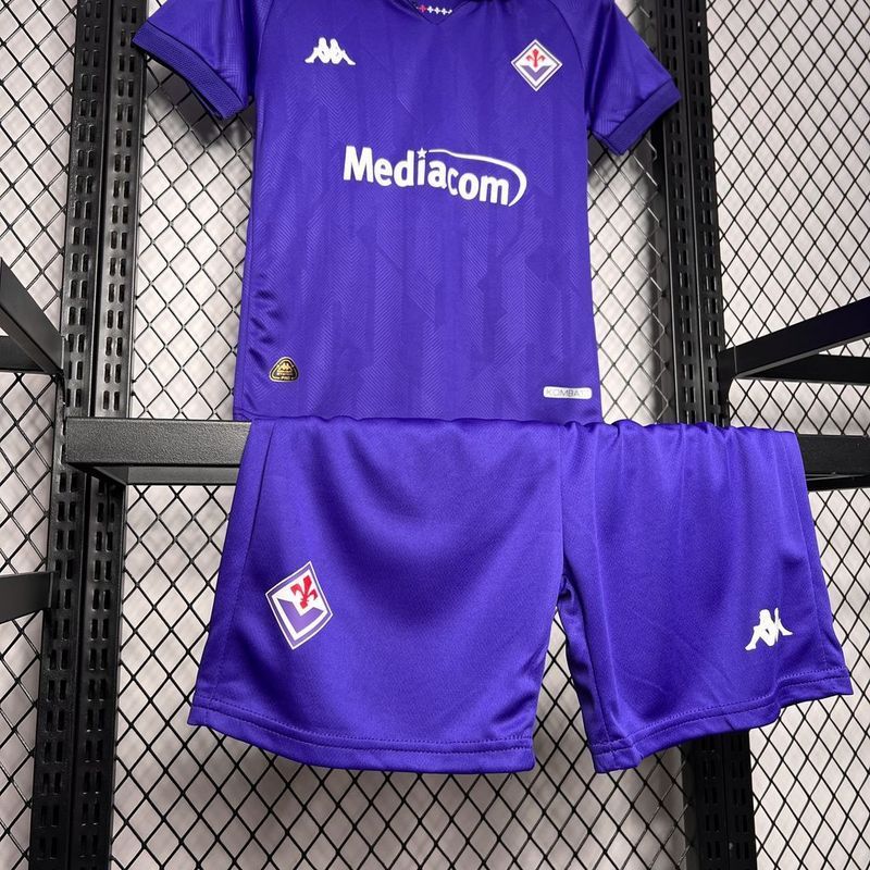 2024-25 Fiorentina Home KIDS Football jersey