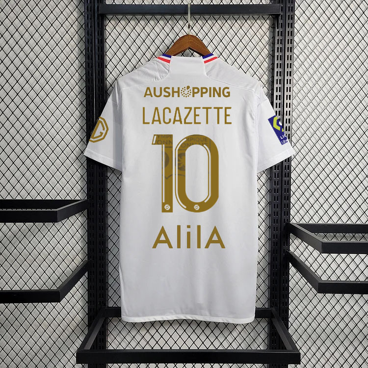 2023-24 Lyon Home soccer jersey