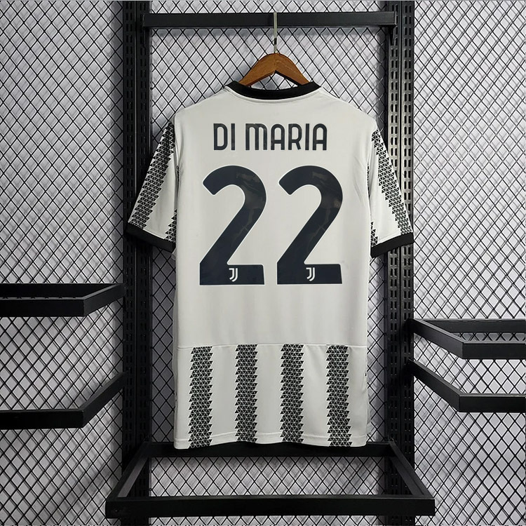 2022-23 Juventus Home VLAHOVIC Di Maria Chiesa Pogba McKennie Football jersey