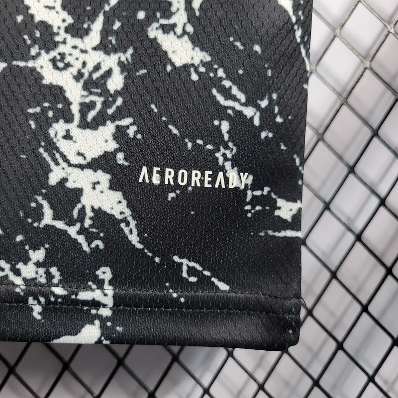 2022 Argentina black and white pre-match training suit