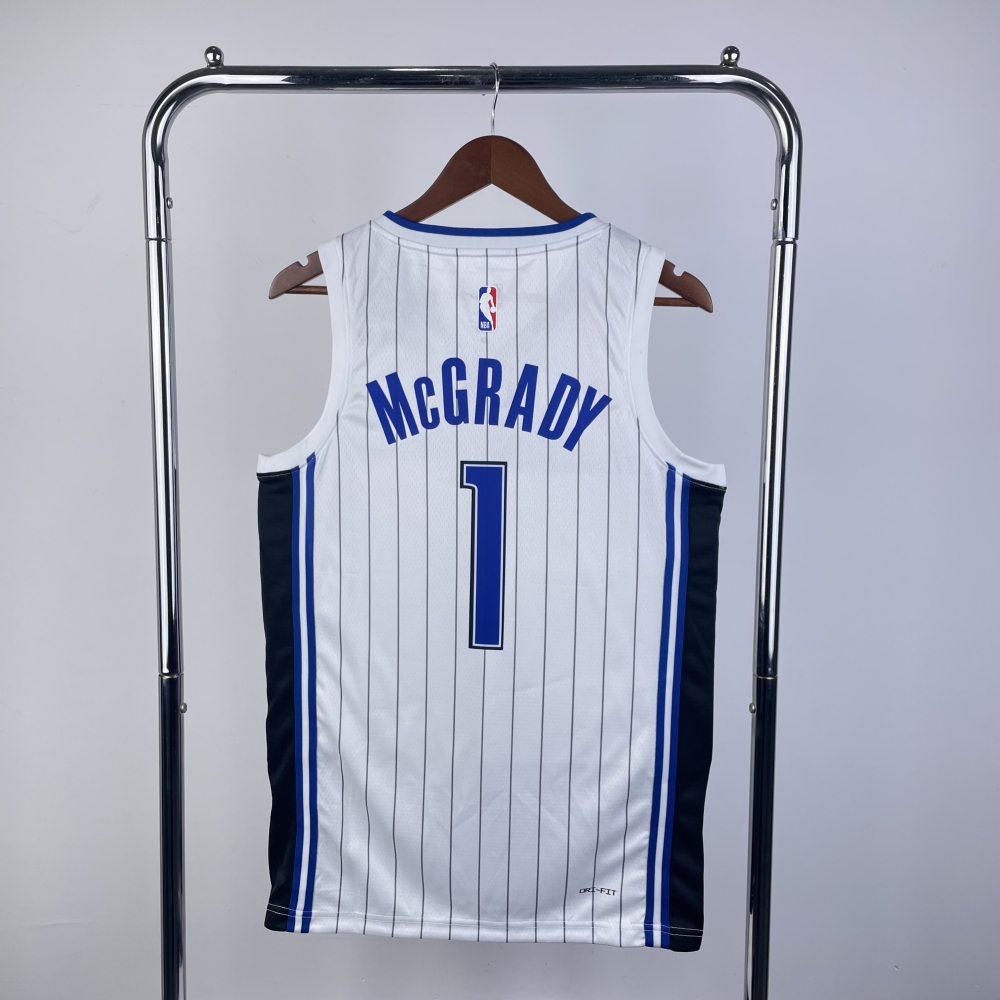 23 Season Orlando Magic Home White 1 McGrady