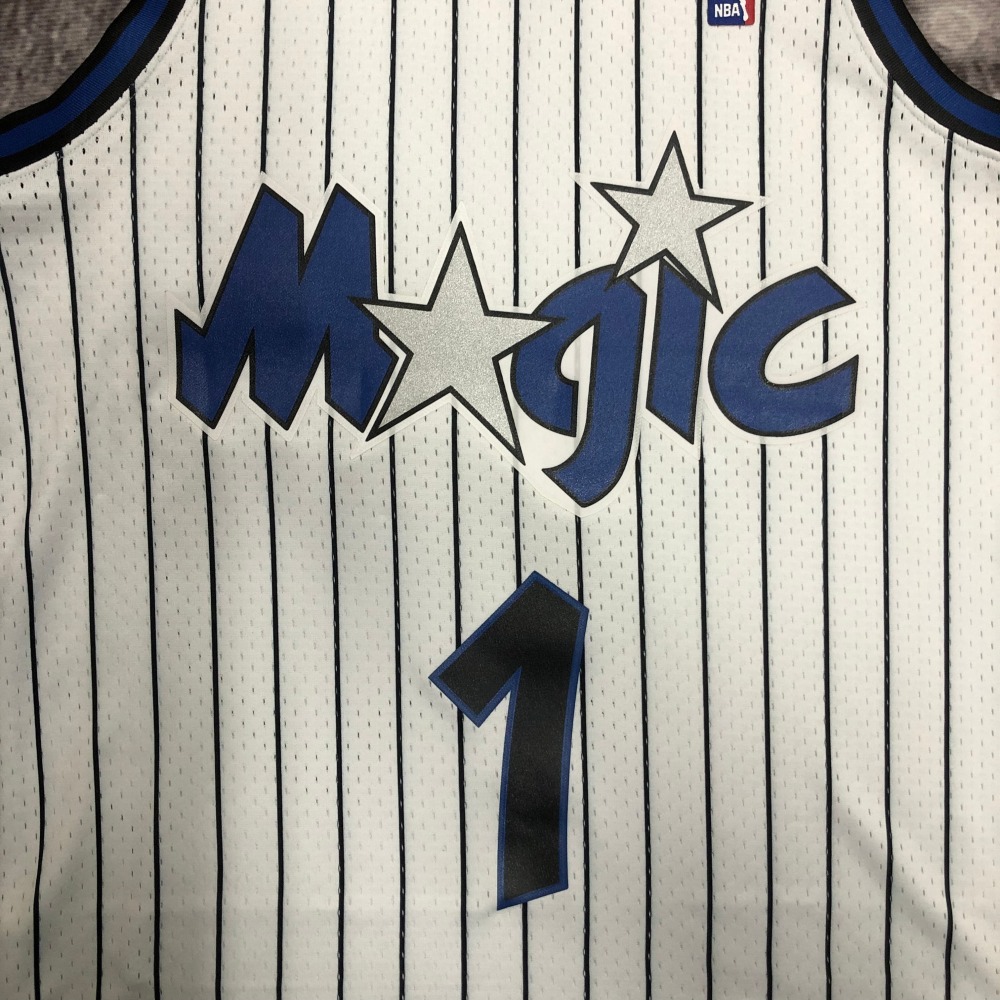 MN Retro Jersey Orlando Magic 94 Season White 1 Hardaway