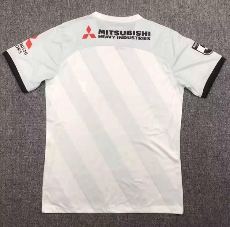 2024-25 Urawa Red Diamonds away white soccer jersey