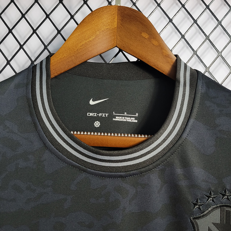 2022-23 Brazil Black Special Edition  VINI JP PAPHINHA CUNHA NAYMAR JR L.PAQUETA Football jersey