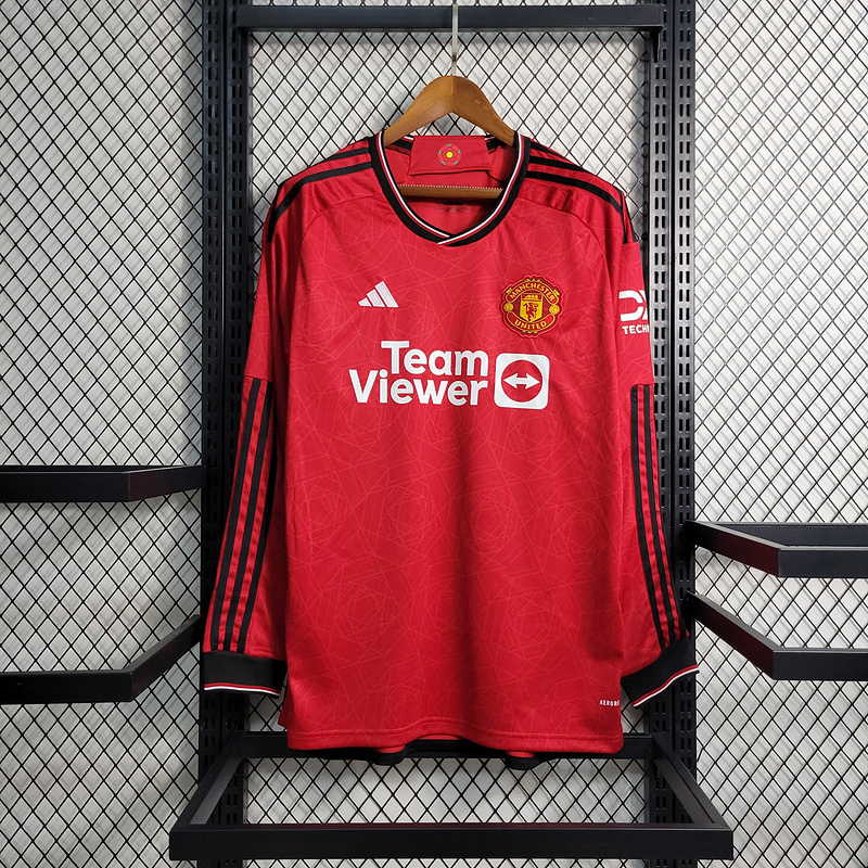 2023-24 Manchester United  home long-sleeved