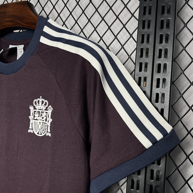 Spain 2024-25 Euro Retro style Jersey