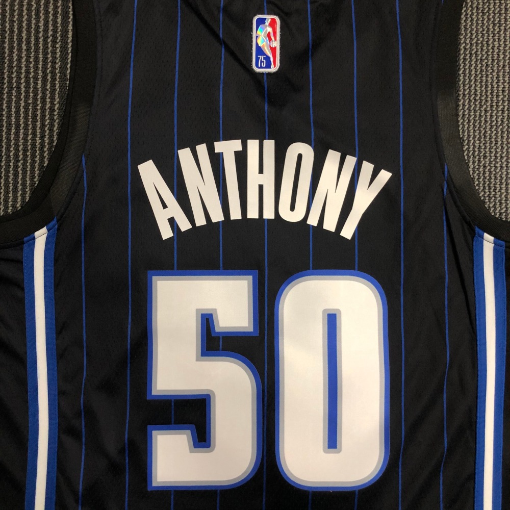 75th Anniversary Orlando Magic Black 50 Anthony
