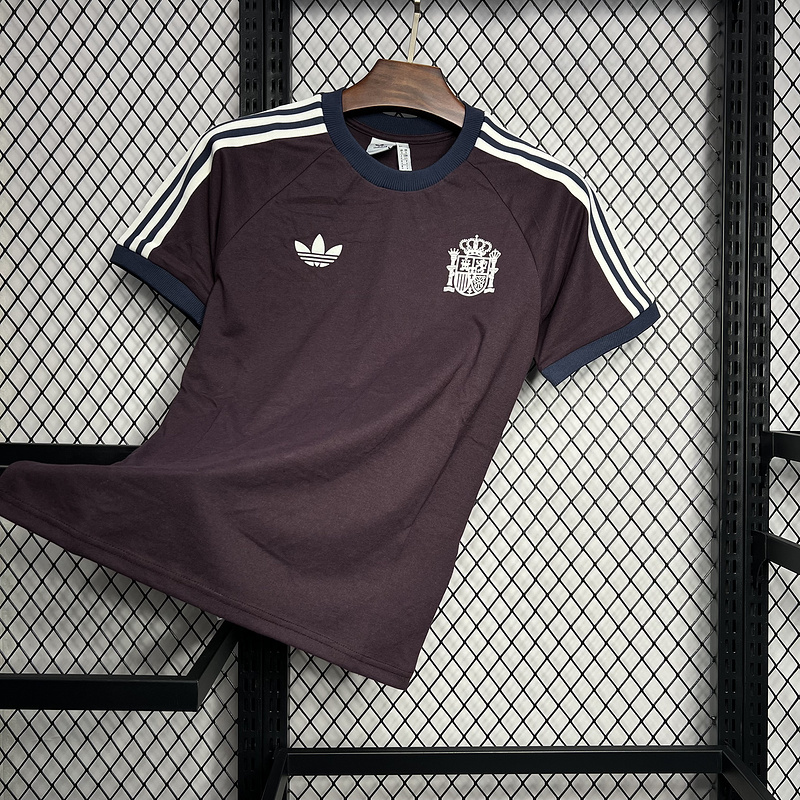 Spain 2024-25 Euro Retro style Jersey