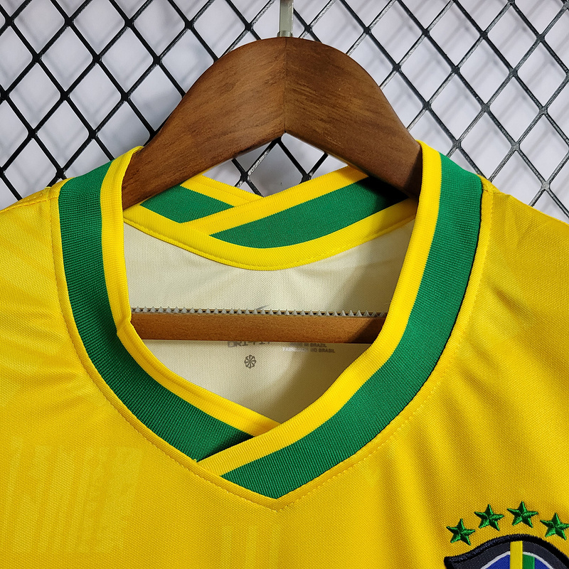 2022-23 Women's Brazil Special Edition Yellow  VINI JP PAPHINHA CUNHA NAYMAR JR L.PAQUETA Football jersey