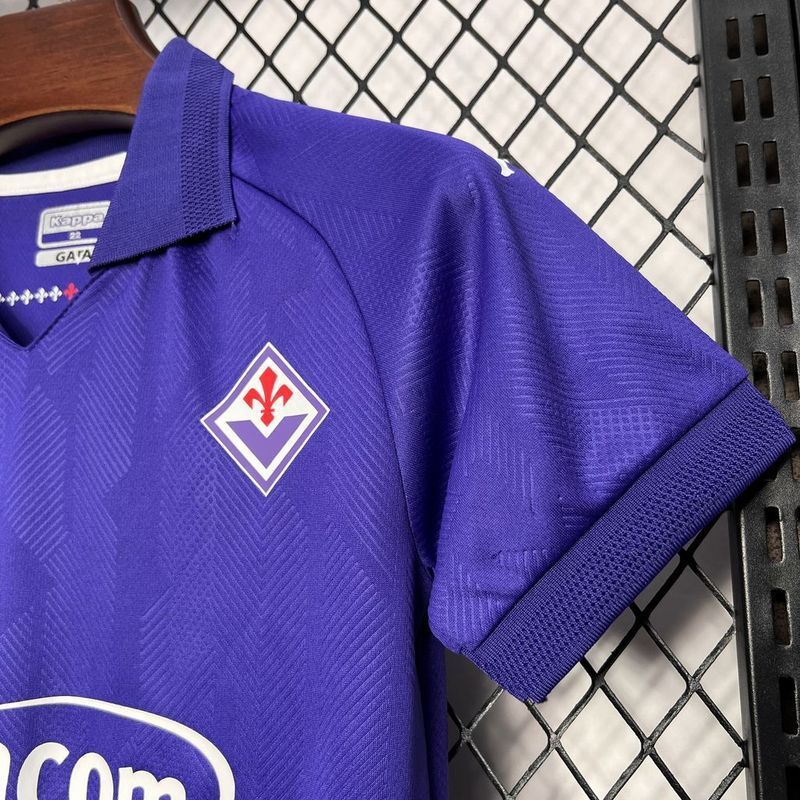 2024-25 Fiorentina Home KIDS Football jersey