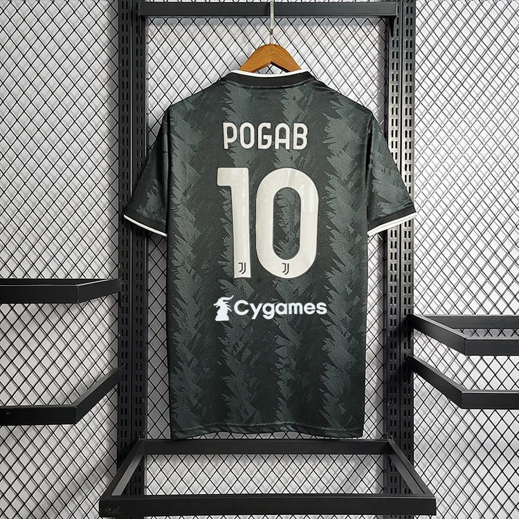 2022-23 Juventus Away VLAHOVIC Di Maria Chiesa Pogba McKennie Football jersey