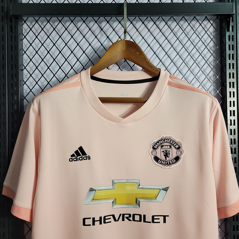 Retro 2019-20 Manchester United Pink Away Size   Football jersey retro