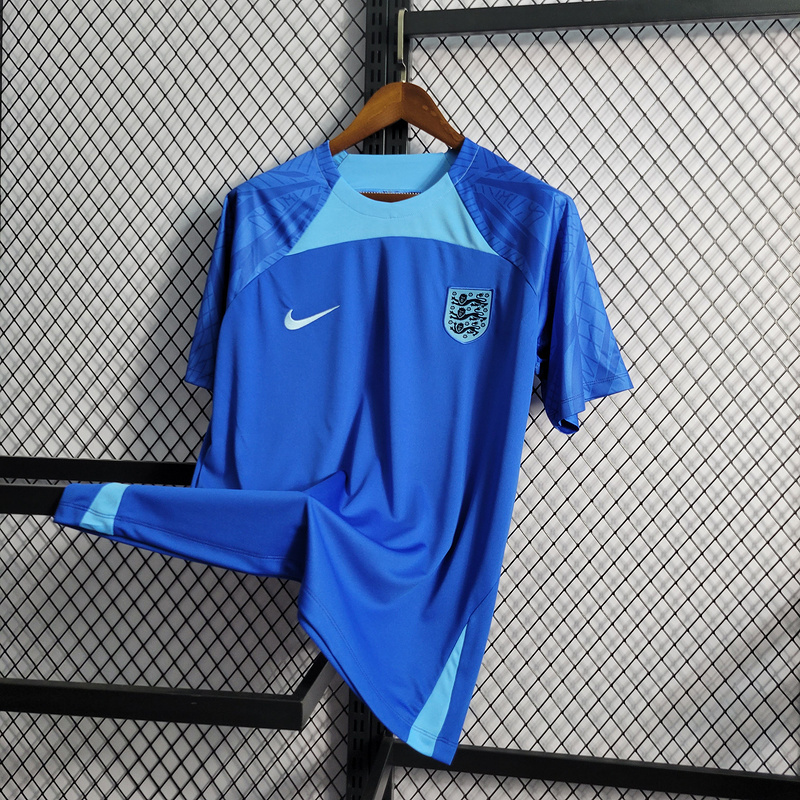 2022-23 England Blue Training Suit  Football jersey