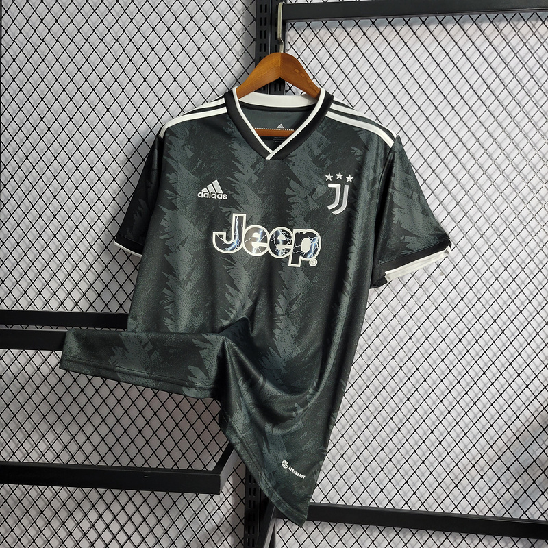 2022-23 Juventus Away VLAHOVIC Di Maria Chiesa Pogba McKennie Football jersey