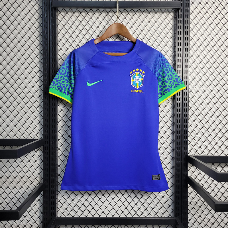 2022-23 Brazil Women's Away  VINI JP PAPHINHA CUNHA NAYMAR JR L.PAQUETA Football jersey