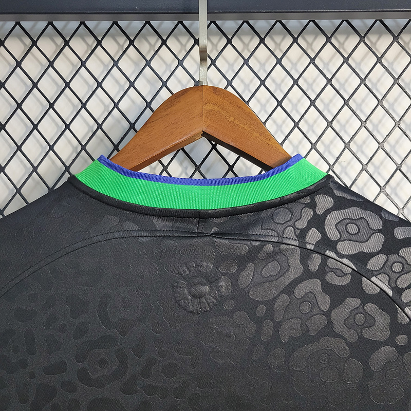 2022-23 Brazil black leopard national team  VINI JP PAPHINHA CUNHA NAYMAR JR L.PAQUETA Football jersey