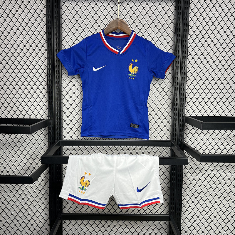 2024-25 France Home KIDS Football jersey