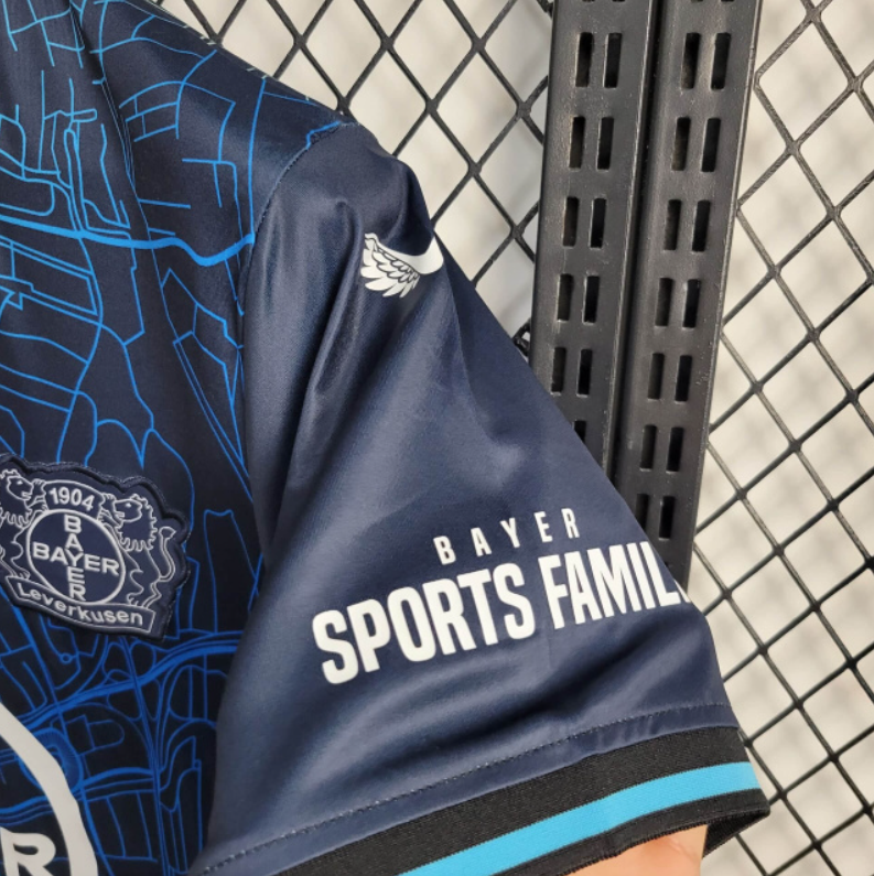 24-25 Bayer Leverkusen soccer jersey