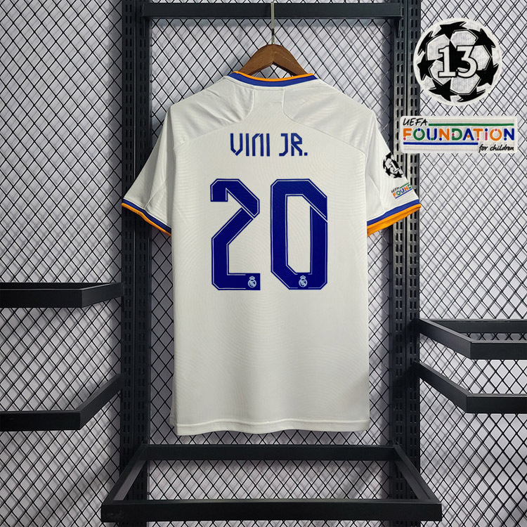 2021-22 Real Madrid Home Benzema vini jr. Casemiro KROOS MODRIC Football jersey