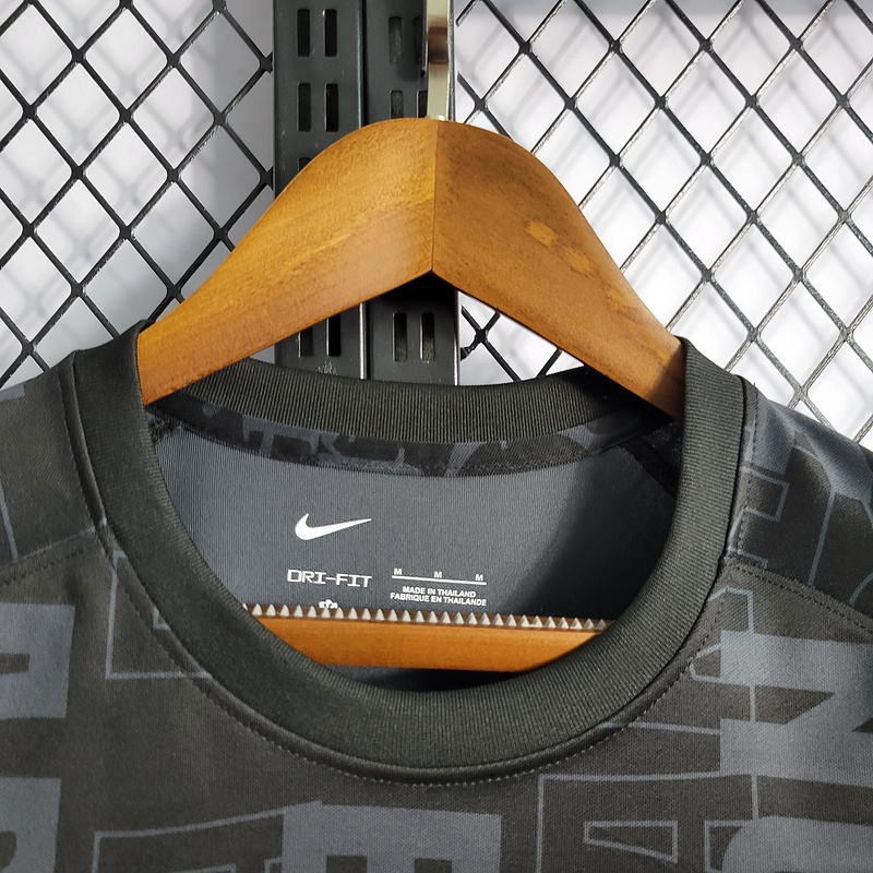 2022 Barcelona Black Training Suit Football jersey