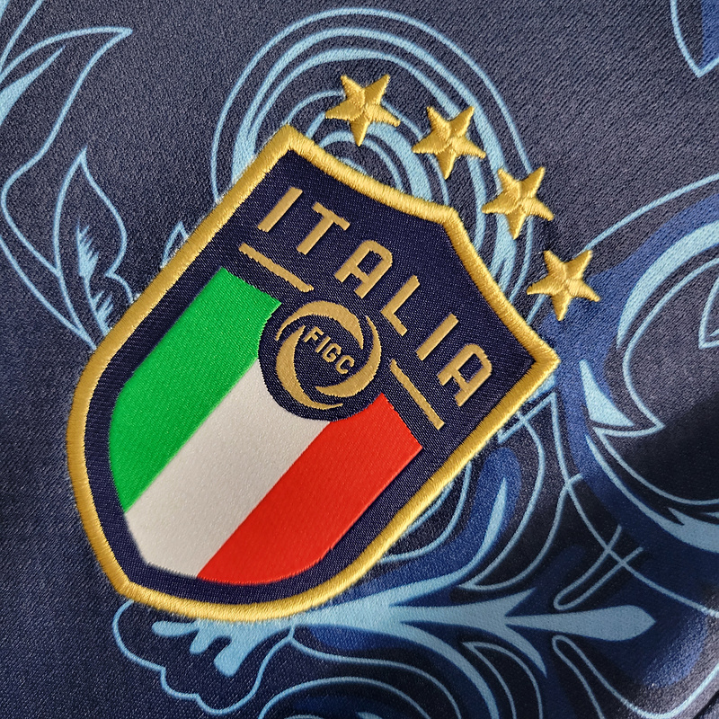 2022 Italy x Versace blue  Jersey