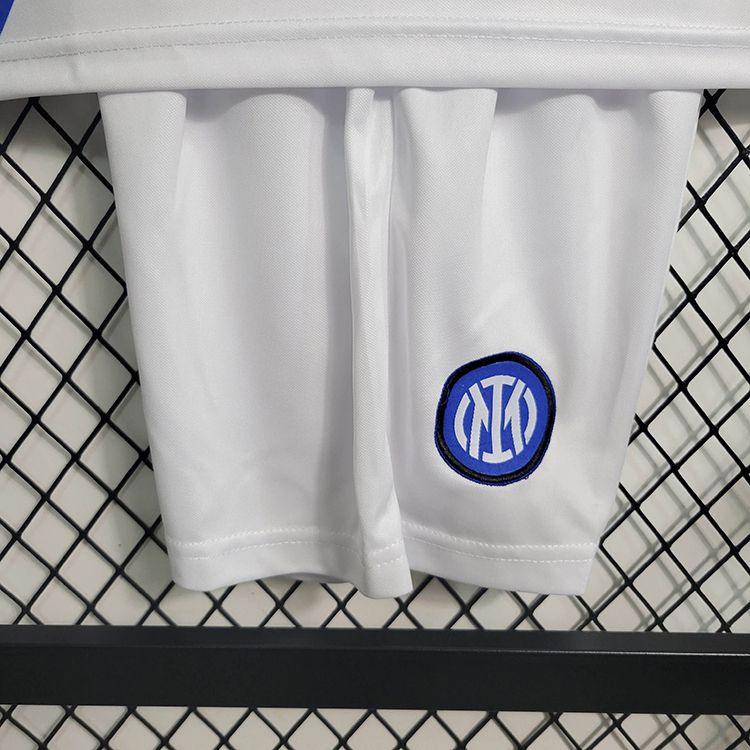 2023-24 Kids Inter Milan Away  CUADRADO ARNAUTOVIC THURAM LAUTARO FRATTESI Football jersey