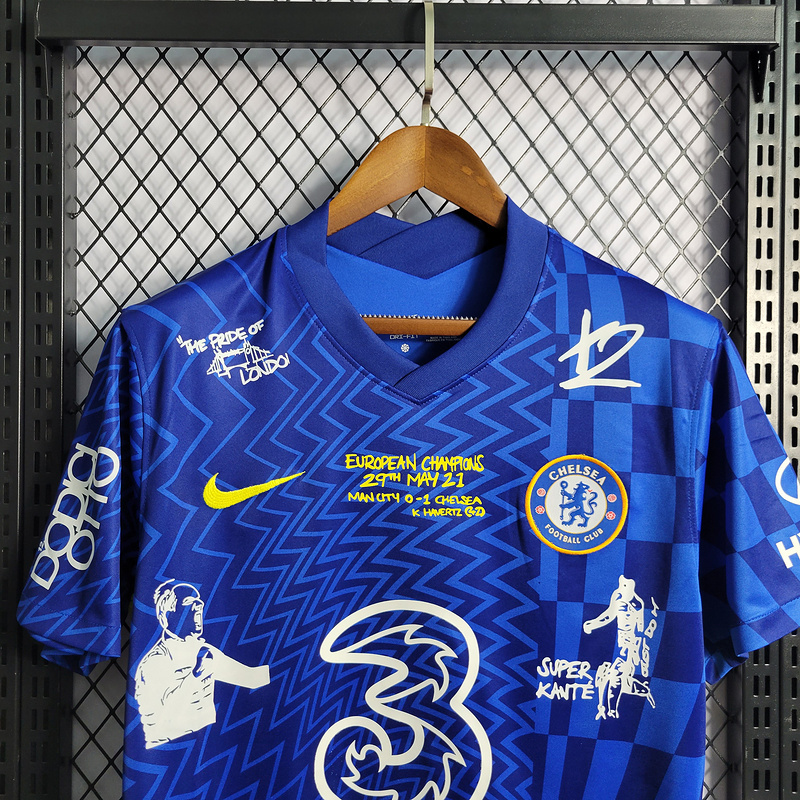 21-22 Chelsea Commemorative Edition home