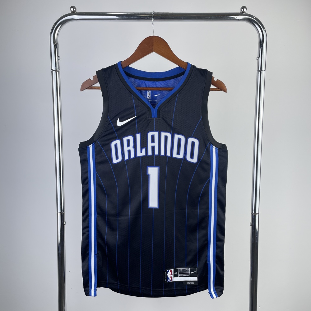 23 Season Orlando Magic Black Stripe 1 McGrady