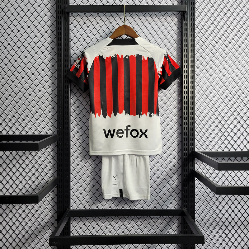 2022-23 Kids AC Milan 3rd Away Football jersey