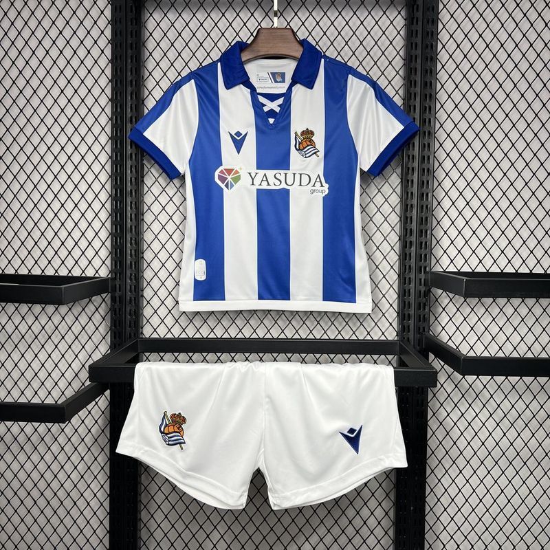 2024-25 Real Sociedad  KIDS Football jersey