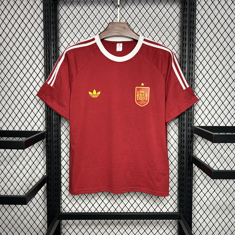 Spain 2024-25 Euro Retro style Jersey