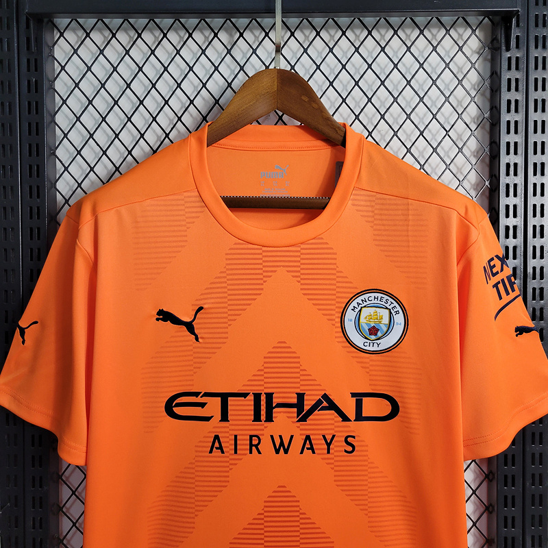 22-23 Manchester City Orange Goalkeeper