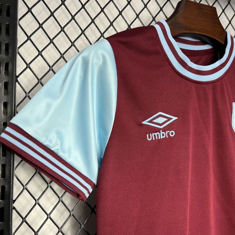2024-25 West Ham Home KIDS Football jersey