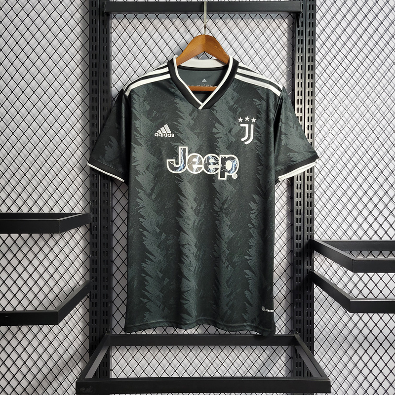 2022-23 Juventus Away VLAHOVIC Di Maria Chiesa Pogba McKennie Football jersey