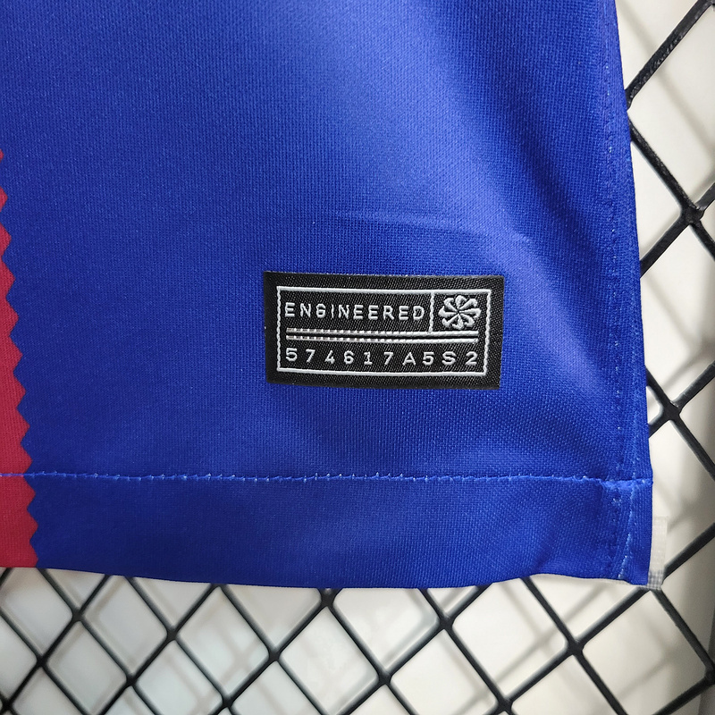 2023-24 Women's Clothing Barcelona Home  GAVI LEWANDOWSKI F. DE JONG PEDRI FERMíN Football jersey