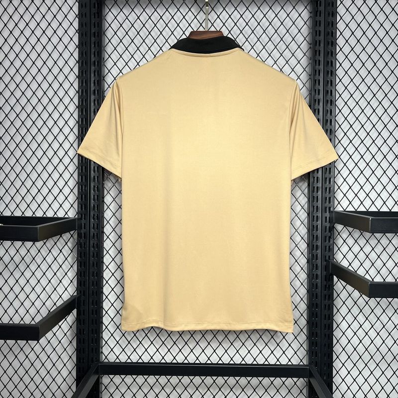 2024-25 Barcelona Polo Khaki Football jersey