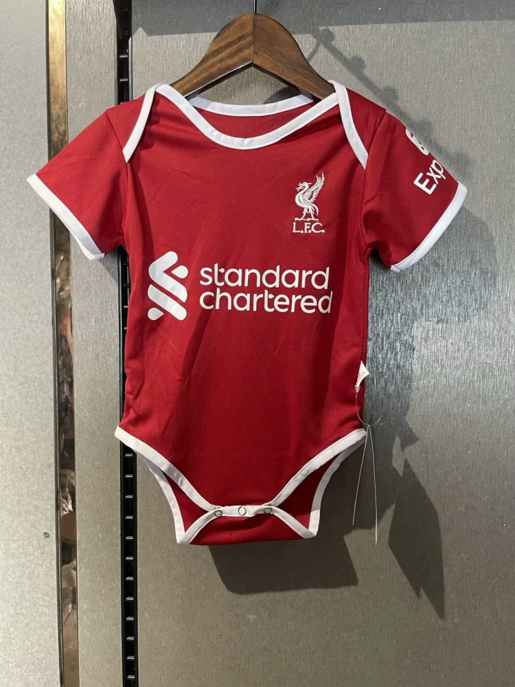 23-24 Liverpool Home Baby Onesies