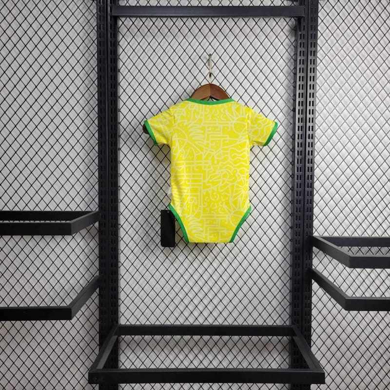 2024-25 Baby Brazil Home Football jersey