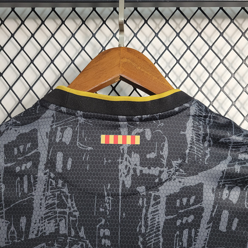 2023-24 Barcelona Black Gold Special Edition  GAVI LEWANDOWSKI F. DE JONG PEDRI FERMíN Football jersey