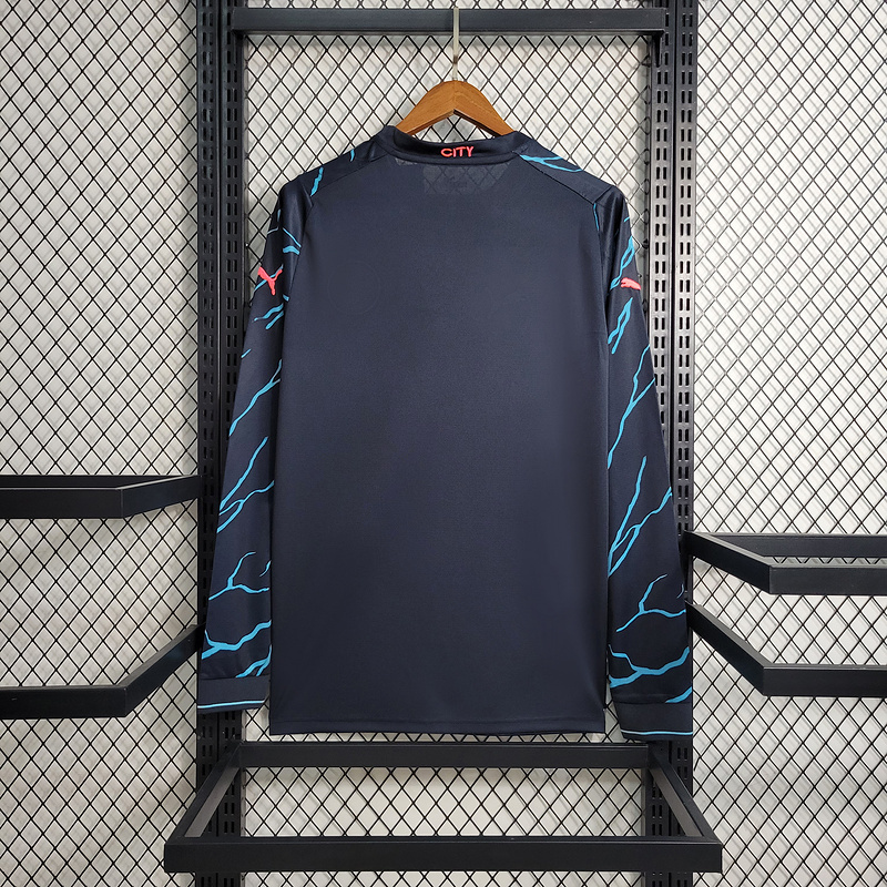 23-24 Manchester City 2 away long sleeve