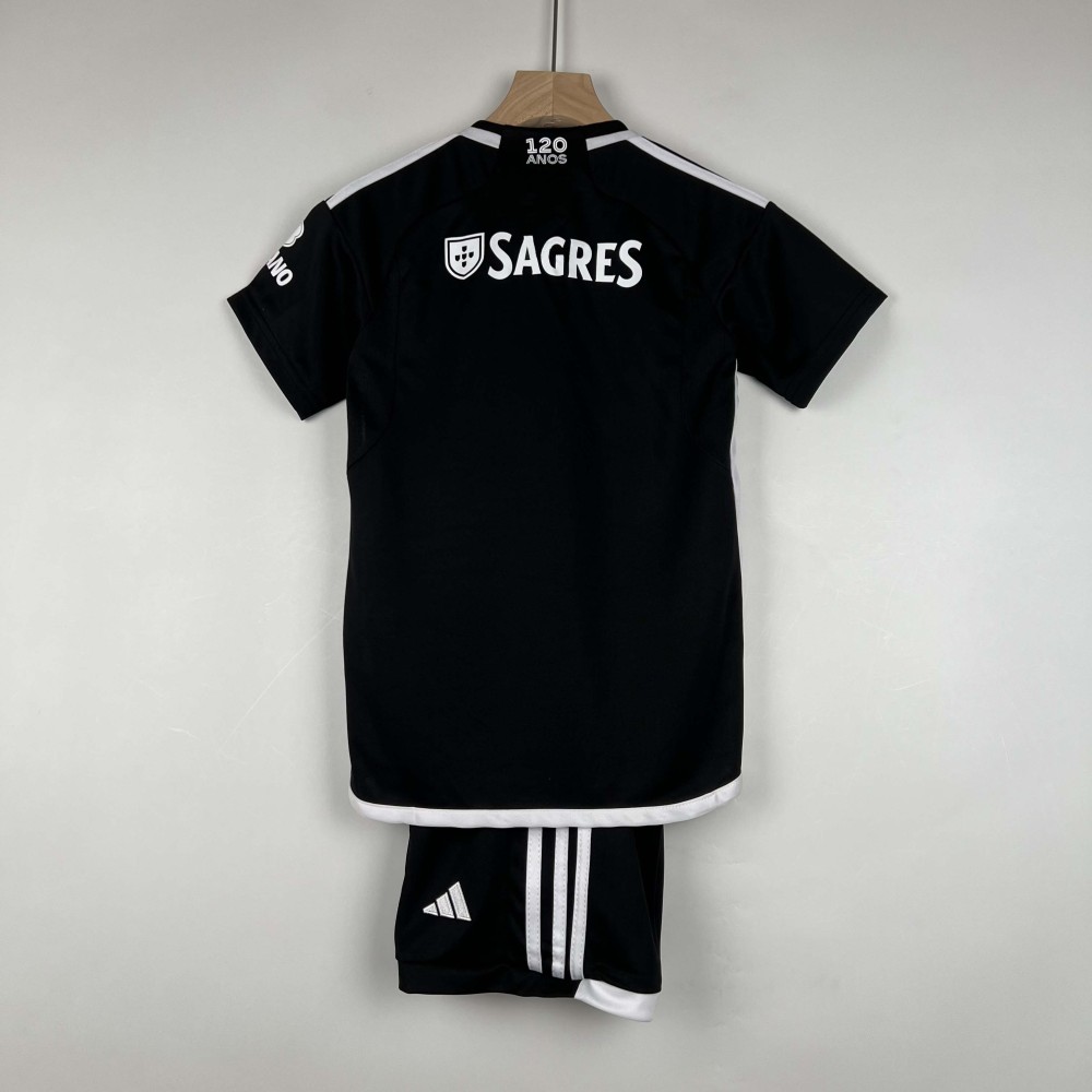 2023/2024 Benfica Away Football Shirt 1:1 Thai Quality Kids