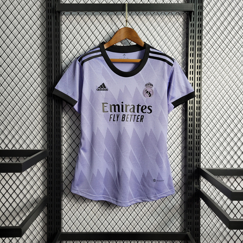 2022-23 Womens Real Madrid Away Benzema vini jr. KROOS MODRIC Football jersey