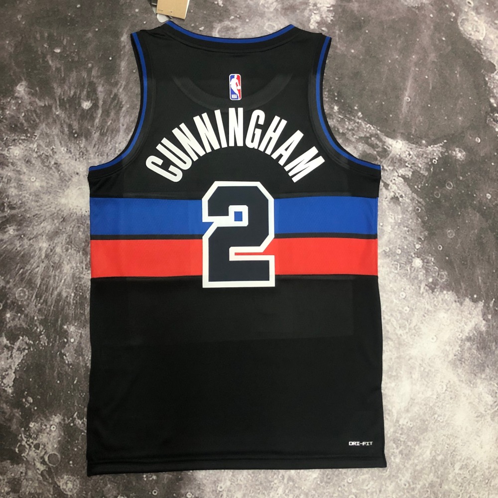 23 Season Detroit Pistons Flying Man Limited 2 Cunningham