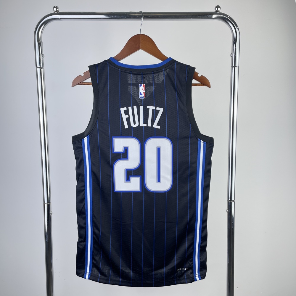 23 Season Orlando Magic Black Stripes 20 Fultz