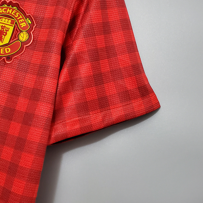 Retro 2012-13 Manchester United home   Football jersey retro