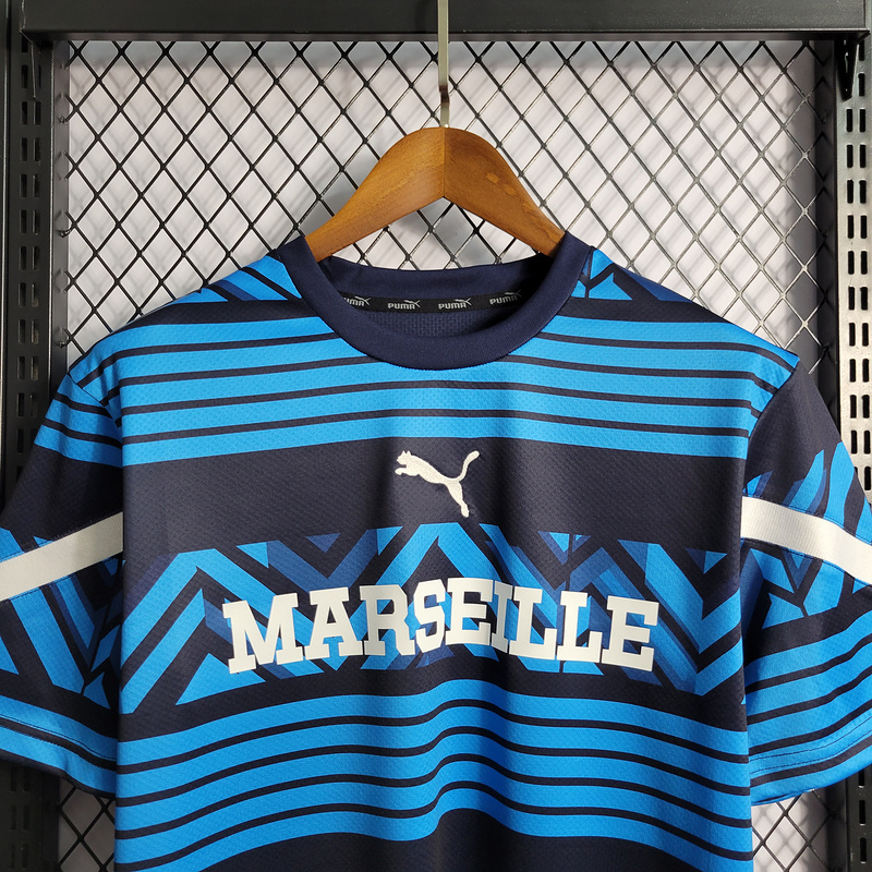 2022-23 Marseille training suit blue and black